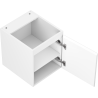 Mexen Orio 40 cm under-sink bathroom cabinet, 1 door, matte white - 91A11-04047-1-BF01