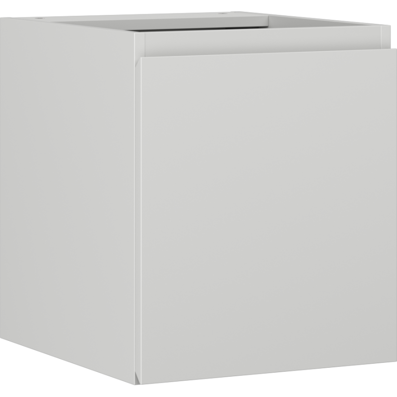 Mexen Orio bathroom cabinet for washbasin 40 cm, 1 door, gray matte - 91A11-04047-1-BF62