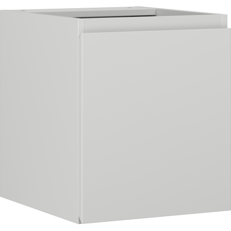 Mexen Orio bathroom cabinet for washbasin 40 cm, 1 door, gray matte - 91A11-04047-1-BF62