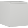 Mexen Orio 40 cm bathroom vanity cabinet, 1 door, matte gray - 91A11-04047-1-BF62