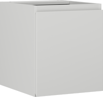 Mexen Orio bathroom cabinet for washbasin 40 cm, 1 door, gray matte - 91A11-04047-1-BF62