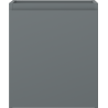 Mexen Orio bathroom cabinet under-sink 40 cm, 1 door, matte graphite - 91A11-04047-1-BF66