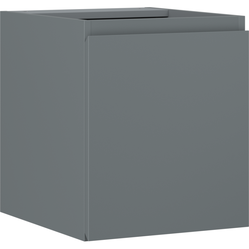 Mexen Orio bathroom cabinet under-sink 40 cm, 1 door, matte graphite - 91A11-04047-1-BF66