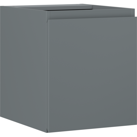 Mexen Orio bathroom cabinet under-sink 40 cm, 1 door, matte graphite - 91A11-04047-1-BF66