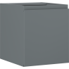 Mexen Orio bathroom cabinet under-sink 40 cm, 1 door, matte graphite - 91A11-04047-1-BF66