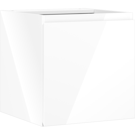 Mexen Orio bathroom cabinet under the sink 45 cm, 1 door, white gloss - 91A11-04547-1-BF00