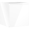 Mexen Orio bathroom cabinet under the sink 45 cm, 1 door, white gloss - 91A11-04547-1-BF00