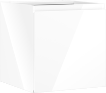 Mexen Orio bathroom cabinet under the sink 45 cm, 1 door, white gloss - 91A11-04547-1-BF00