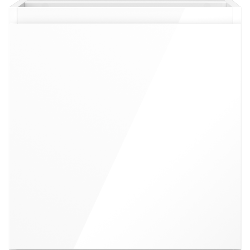 Mexen Orio bathroom cabinet for washbasin 45 cm, 1 door, white gloss - 91A11-04547-1-BF00