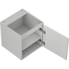 Mexen Orio bathroom cabinet under sink 45 cm, 1 door, gray matte - 91A11-04547-1-BF62