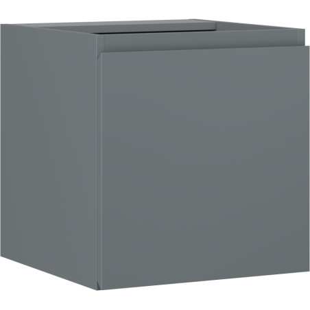 Mexen Orio bathroom cabinet under sink 45 cm, 1 door, matte graphite - 91A11-04547-1-BF66