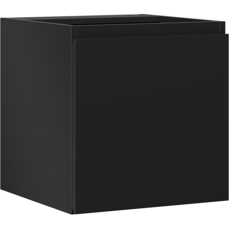 Mexen Orio bathroom cabinet under sink 45 cm, 1 door, black matte - 91A11-04547-1-BF71