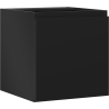 Mexen Orio bathroom cabinet under the sink 45 cm, 1 door, black matte - 91A11-04547-1-BF71