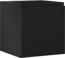 Mexen Orio bathroom cabinet under sink 45 cm, 1 door, black matte - 91A11-04547-1-BF71