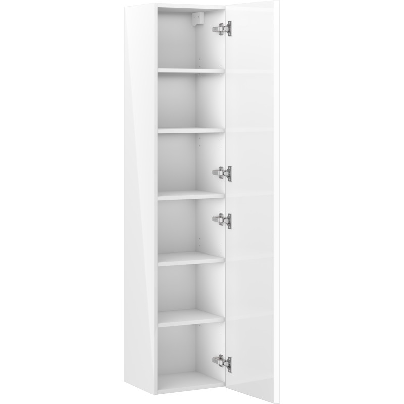 Mexen Orio bathroom cabinet 35 cm, 1 door, white gloss - 91A11-03016-1-BF00