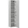 Mexen Orio bathroom column 35 cm, 1 door, matte gray - 91A11-03016-1-BF62