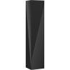 Mexen Orio bathroom cabinet 35 cm, 1 door, black gloss - 91A11-03016-1-BF70