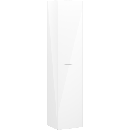 Mexen Orio bathroom column 35 cm, 2 doors, white gloss - 91A11-03016-2-BF00