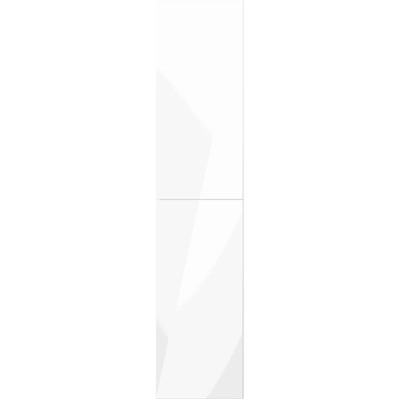 Mexen Orio 35 cm Bathroom Column, 2 Doors, White Gloss - 91A11-03016-2-BF00