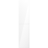 Mexen Orio bathroom column 35 cm, 2 doors, white gloss - 91A11-03016-2-BF00