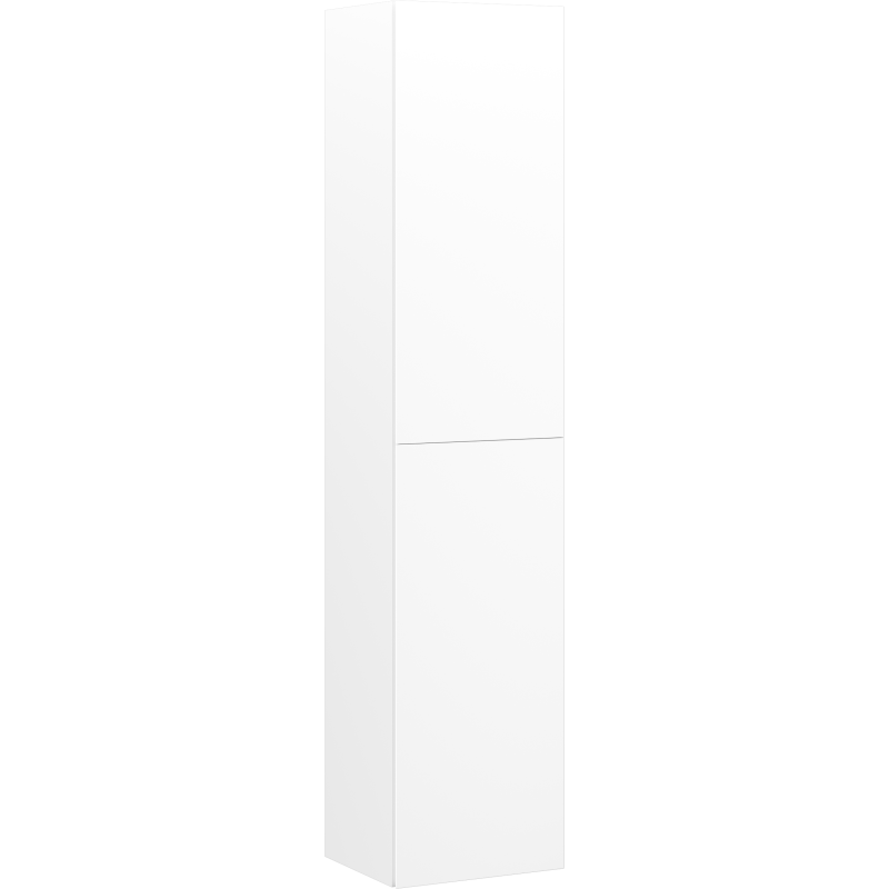 Mexen Orio bathroom tall unit 35 cm, 2 doors, white matt - 91A11-03016-2-BF01