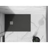Mexen Stone+ rectangular composite shower tray 90 x 80 cm, Anthracite - 44718090
