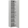 Mexen Orio Bathroom Column 35 cm, 2 Doors, Matte Gray - 91A11-03016-2-BF62