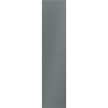 Mexen Orio bathroom column 35 cm, 2 doors, matte graphite - 91A11-03016-2-BF66