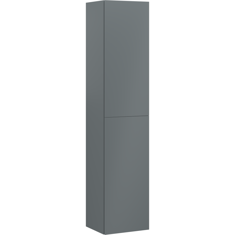 Mexen Orio bathroom column 35 cm, 2 doors, graphite matt - 91A11-03016-2-BF66
