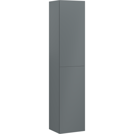 Mexen Orio bathroom column 35 cm, 2 doors, matte graphite - 91A11-03016-2-BF66