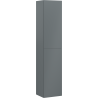 Mexen Orio bathroom column 35 cm, 2 doors, matte graphite - 91A11-03016-2-BF66