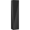 Mexen Orio bathroom column 35 cm, 2 doors, black gloss - 91A11-03016-2-BF70