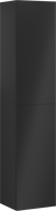Mexen Orio Bathroom Column 35 cm, 2 Doors, Matte Black - 91A11-03016-2-BF71