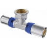 Mexen PEX-P compression tee, press-fit PEX 25 x 3/4 FF x 25 - W97132-2534F25-00