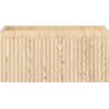 Mexen Rivel bathroom vanity 50 cm, 1 drawer, grooved, oak - 91A20-05023-1-BF81