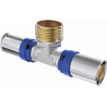 Mexen PEX-P compression tee, press-fit PEX 16 x 1/2" male thread x 16 - W97133-1612M16-00