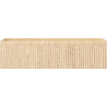 Mexen Rivel bathroom cabinet under sink 90 cm, 1 drawer, grooved, oak - 91A20-09023-1-BF81