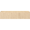 Mexen Rivel bathroom cabinet under the sink 100 cm, 1 drawer, grooved, oak - 91A20-10023-1-BF81