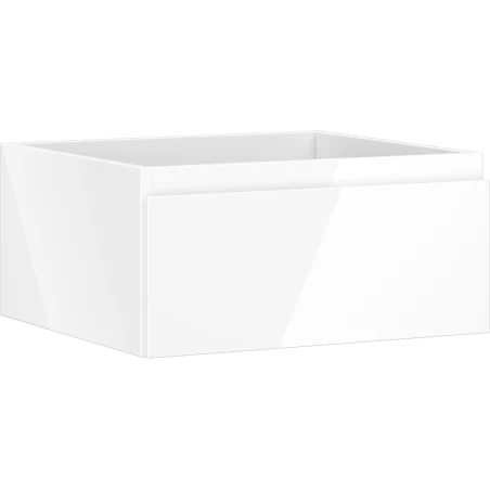 Mexen Orio bathroom cabinet under-sink 50 cm, 1 drawer, white gloss - 91A10-05023-1-BF00