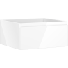 Mexen Orio under-sink cabinet 50 cm, 1 drawer, high-gloss white - 91A10-05023-1-BF00