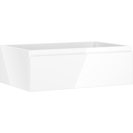 Mexen Orio bathroom cabinet under sink 70 cm, 1 drawer, white gloss - 91A10-07023-1-BF00