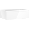 Mexen Orio bathroom cabinet under sink 70 cm, 1 drawer, white gloss - 91A10-07023-1-BF00