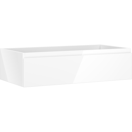 Mexen Orio bathroom cabinet under washbasin 90 cm, 1 drawer, white gloss - 91A10-09023-1-BF00