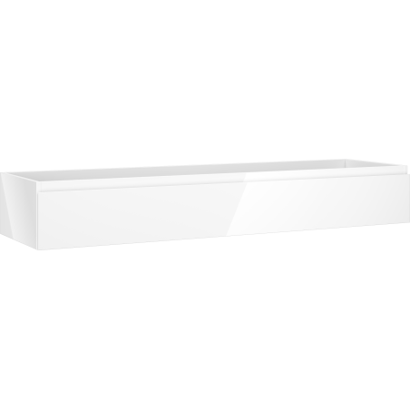 Mexen Orio bathroom cabinet under sink 160 cm, 1 drawer, white gloss - 91A10-16023-1-BF00
