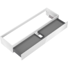 Mexen Orio bathroom cabinet under sink 160 cm, 1 drawer, white gloss - 91A10-16023-1-BF00