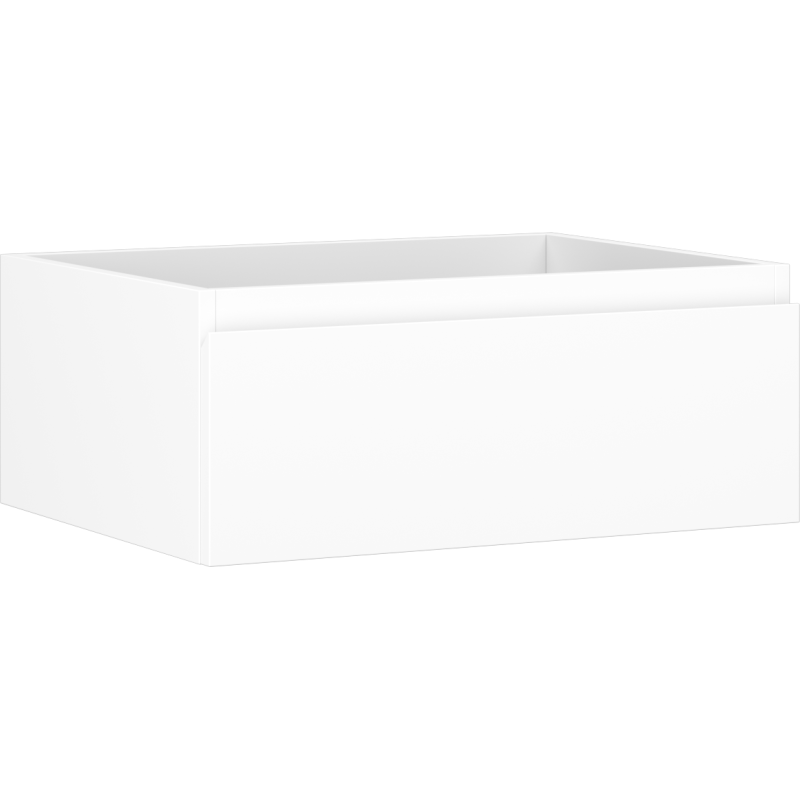 Mexen Orio bathroom cabinet under sink 60 cm, 1 drawer, white matte - 91A10-06023-1-BF01
