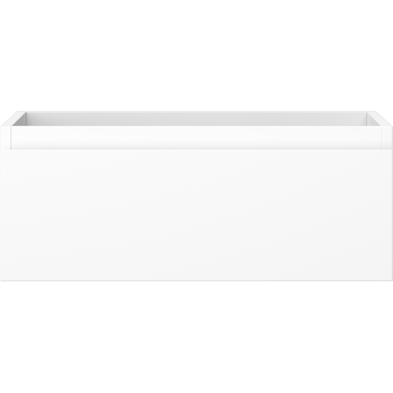 Mexen Orio bathroom cabinet for washbasin 60 cm, 1 drawer, white matte - 91A10-06023-1-BF01