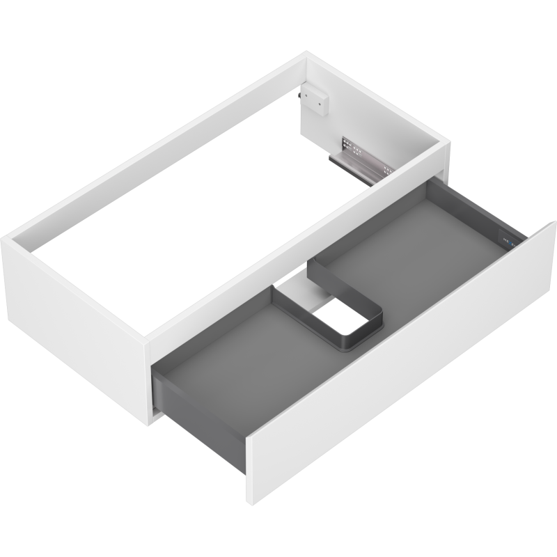 Mexen Orio Bathroom Cabinet Under Sink 90 cm, 1 Drawer, White Matte - 91A10-09023-1-BF01