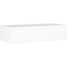 Mexen Orio bathroom cabinet under sink 100 cm, 1 drawer, white matte - 91A10-10023-1-BF01