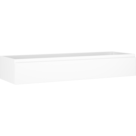 Mexen Orio bathroom cabinet for washbasin 140 cm, 1 drawer, white matte - 91A10-14023-1-BF01